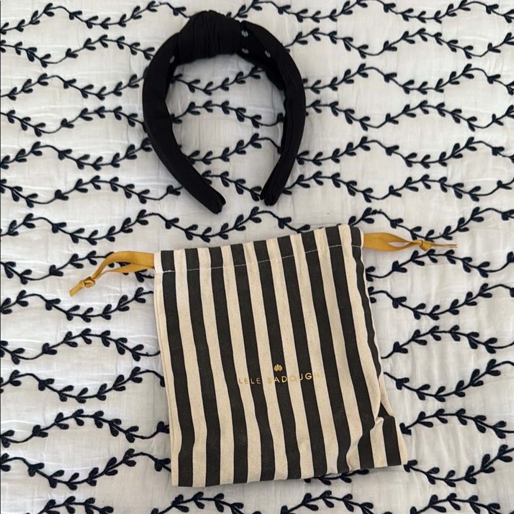 Black Lele Sadoughi Headband
